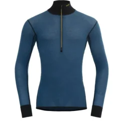 DevoldWool Mesh 190 Zip Neck - Maillot thermique laine mérinos homme