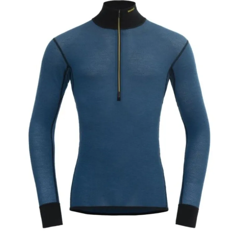 DevoldWool Mesh 190 Zip Neck - Maillot thermique laine mérinos homme