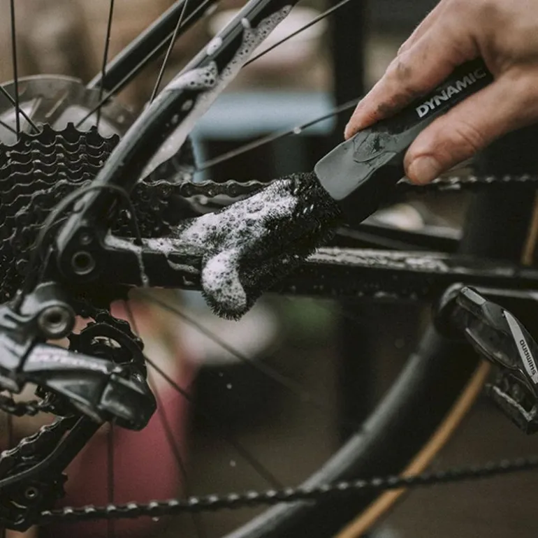 Dynamic bike careTwo Prong Brush - Brosse nettoyage vélo