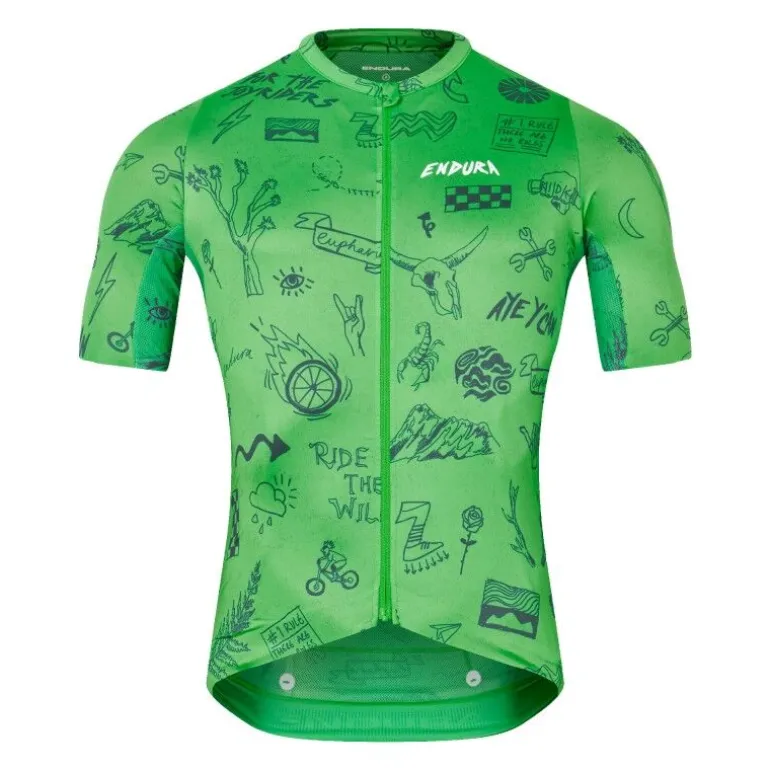 EnduraPro Sl S/S Print Jersey - Maillot vélo homme