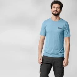 FjällrävenAbisko Wool Logo SS - T-shirt en laine mérinos homme
