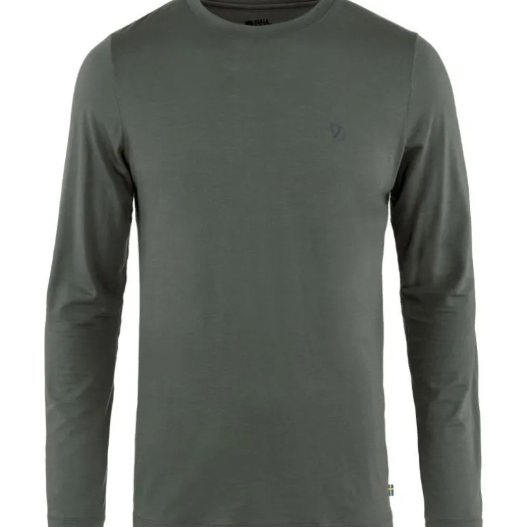 FjällrävenAbisko Wool LS - T-shirt en laine mérinos homme