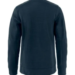 FjällrävenKeb Fleece Crew Neck - Sweatshirt en laine mérinos homme