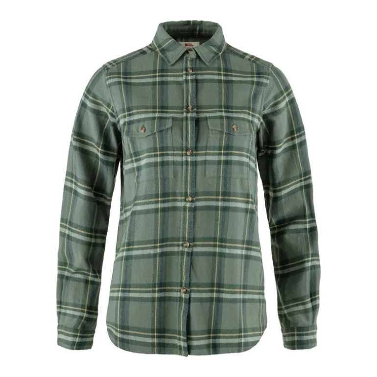FjällrävenÖvik Heavy Flannel Shirt - Chemise femme