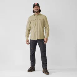 FjällrävenÖvik Travel Shirt LS - Chemise homme