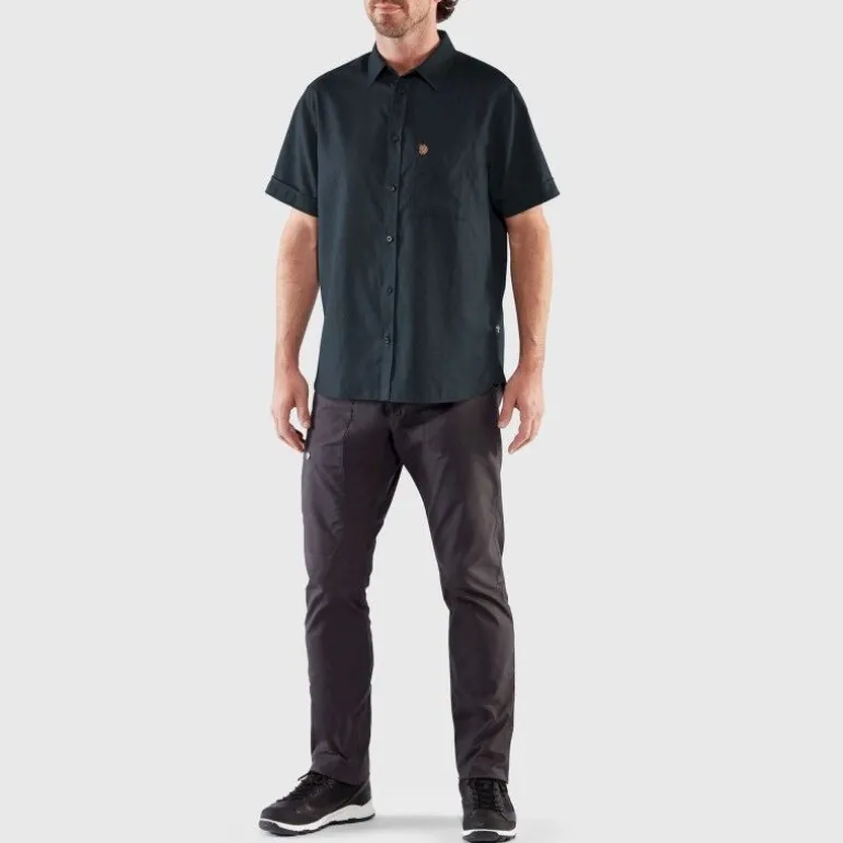 FjällrävenÖvik Travel Shirt SS - Chemise homme