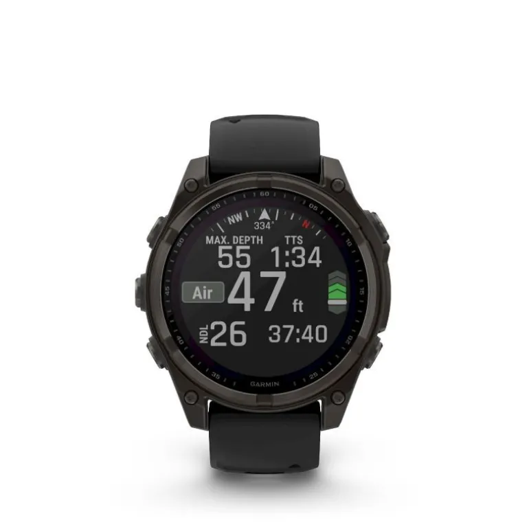 GarminFenix 8 Solar Sapphire - Montre GPS