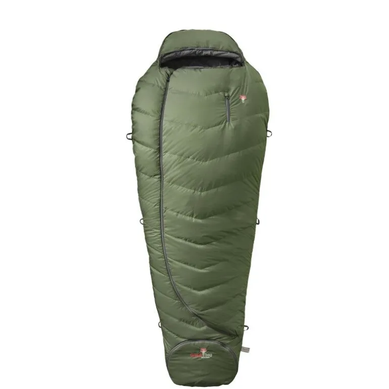 Grüezi BagBiopod Wolle Survival XXL Wide - Sac de couchage