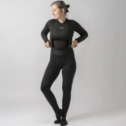 GripGrabW's PACR Water-Resistant Bib Tights No Pad - Cuissard vélo femme