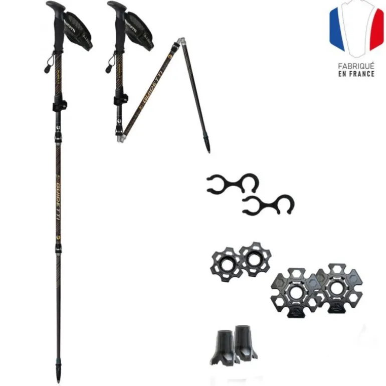GuidettiFlashlock Carbone MK2 - Bâtons randonnée
