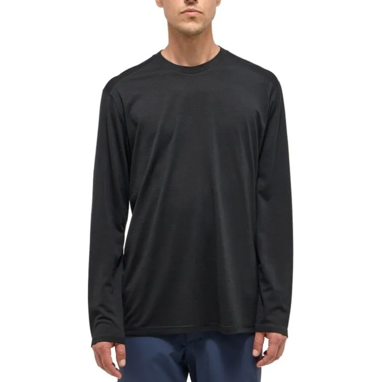 HaglöfsKaise Wool LS Tee - T-shirt en laine mérinos homme