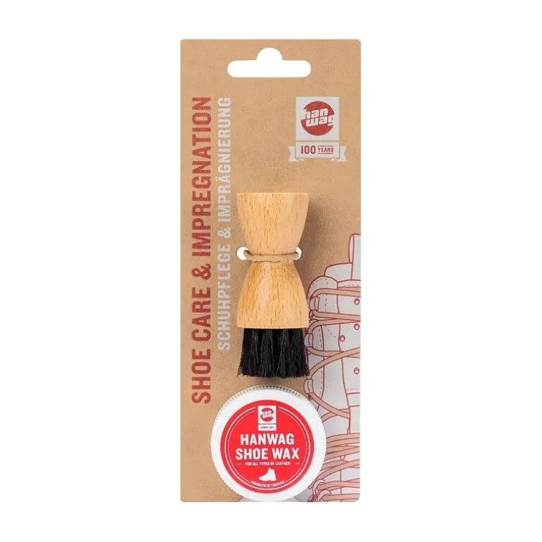 HanwagShoe Care Kit Mini - Produit d'entretien chaussures