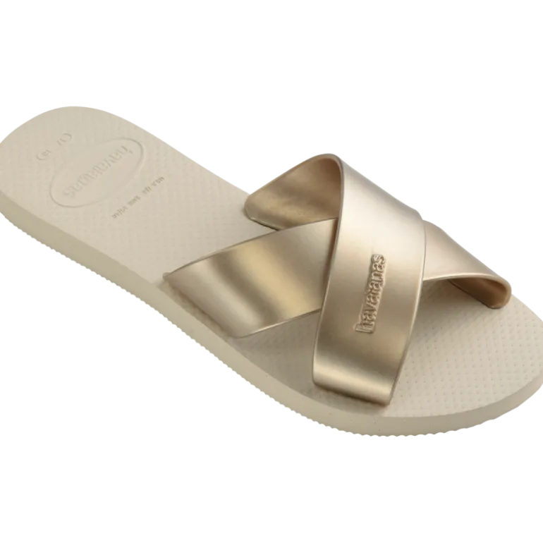 HavaianasAqua Metallic - Claquettes femme