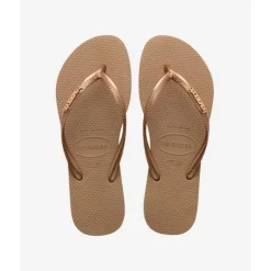 HavaianasSlim Logo Metallic - Tongs femme