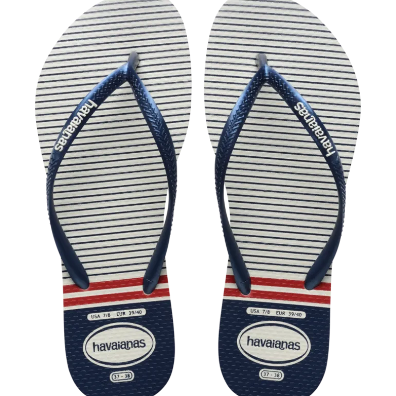HavaianasSlim Nautical - Tongs femme