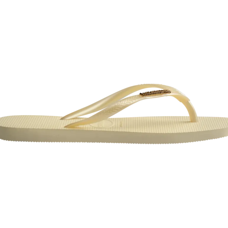 HavaianasSquare Logo Metallic - Tongs femme