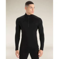 icebreaker260 Tech LS Half Zip - Maillot thermique laine mérinos homme
