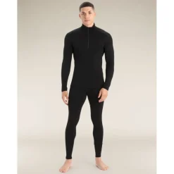icebreaker260 Tech LS Half Zip - Maillot thermique laine mérinos homme