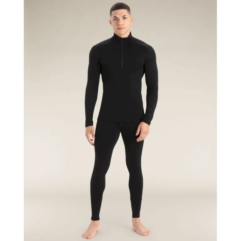 icebreaker260 Tech LS Half Zip - Maillot thermique laine mérinos homme