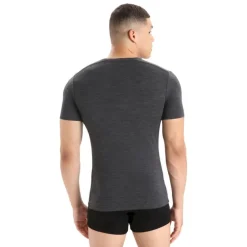 icebreakerAnatomica Short Sleeve Crewe en Mérinos - Sous-vêtement technique homme