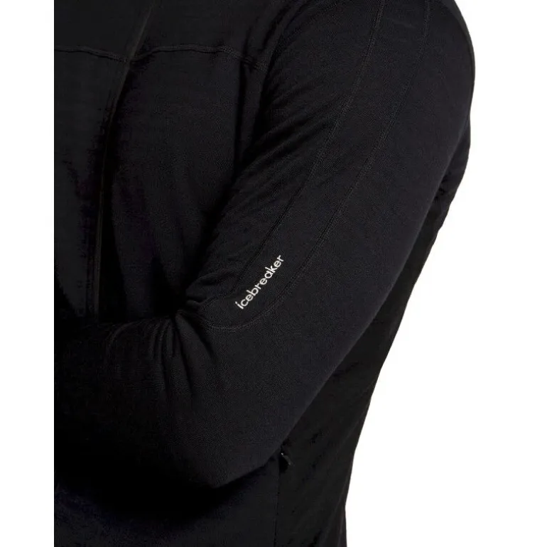 icebreakerMerino Blend 300 RealFleece Descender LS Zip - Polaire en laine mérinos homme