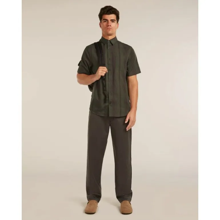 icebreakerMerino 125 Cool-Lite Steveston SS Shirt Plaid - Chemise homme