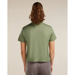 icebreakerMerinos 150 Tech Lite SS Crop T Seed Stor - T-shirt en laine mérinos femme