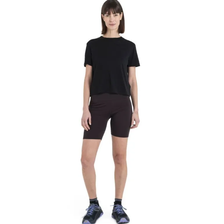 icebreakerMerino 150 Tech Lite III SS Crop Tee - T-shirt en laine mérinos femme