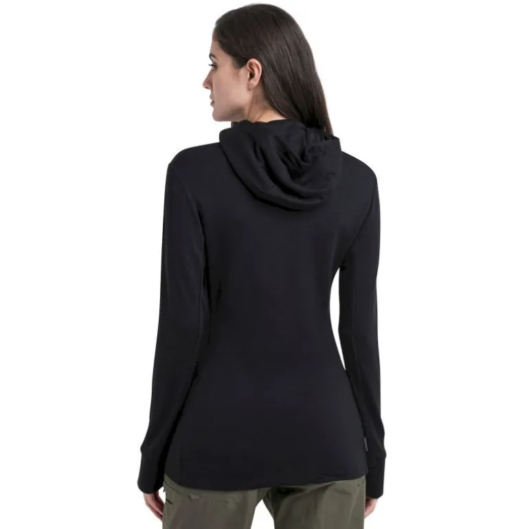 icebreaker260 Quantum IV LS Zip Hoodie - Polaire en laine mérinos femme