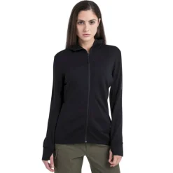 icebreaker260 Quantum IV LS Zip Hoodie - Polaire en laine mérinos femme