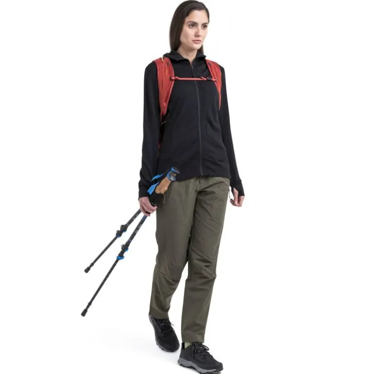 icebreaker260 Quantum IV LS Zip Hoodie - Polaire en laine mérinos femme