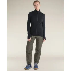 icebreaker260 Quantum IV LS Zip - Polaire en laine mérinos femme