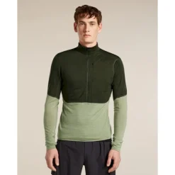 icebreaker200 Realfleece Descender LS Half Zip - Polaire en laine mérinos homme