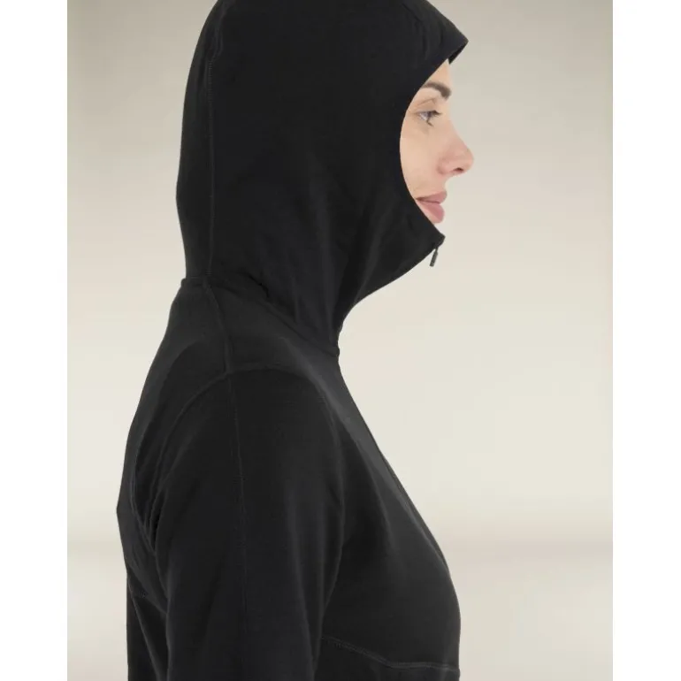icebreaker560 RealFleece Elemental II LS Zip Hoodie - Polaire en laine mérinos femme