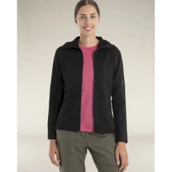 icebreaker560 RealFleece Elemental II LS Zip Hoodie - Polaire en laine mérinos femme