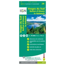 IGNVosges Du Sud - Carte topographique