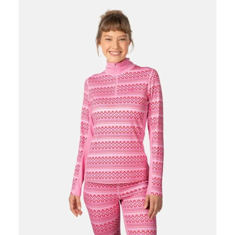Kari TraaLilja Half-Zip - Sous-vêtement thermique femme
