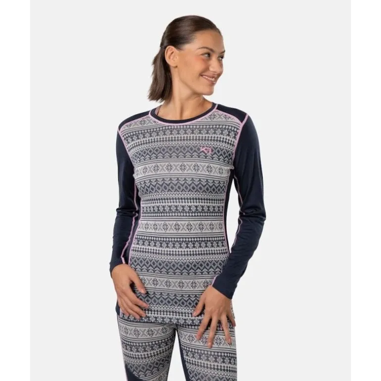 Kari TraaMina Long Sleeve - Sous-vêtement thermique femme