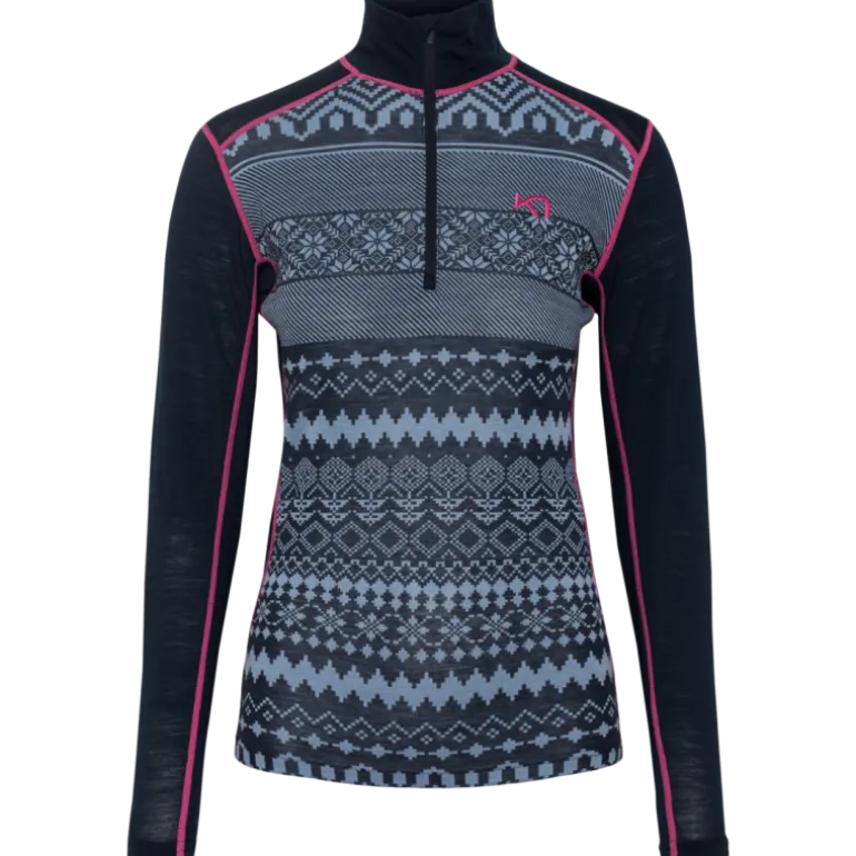 Kari TraaLive Half Zip - Sous-vêtement thermique femme