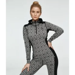 Kari TraaRose Baselayer Hoodie - Maillot thermique laine mérinos femme