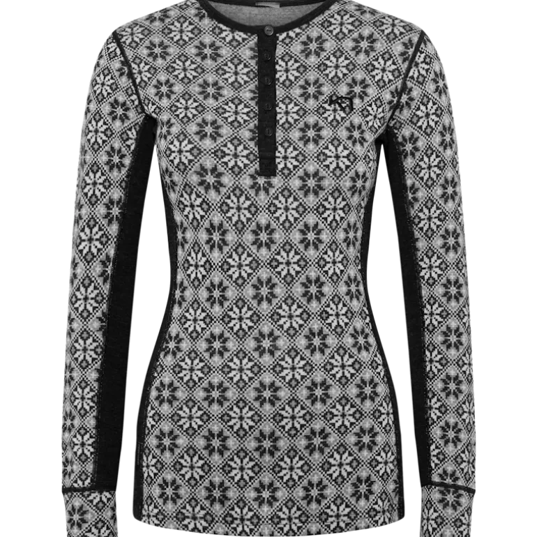 Kari TraaRose Long Sleeve Baselayer - Maillot thermique laine mérinos femme