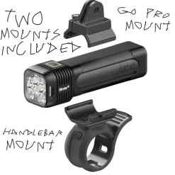 KnogBlinder Pro 1400 - Lampe avant vélo