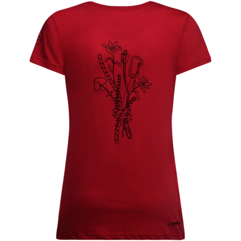 La SportivaClimb Flower T-Shirt W - T-shirt femme