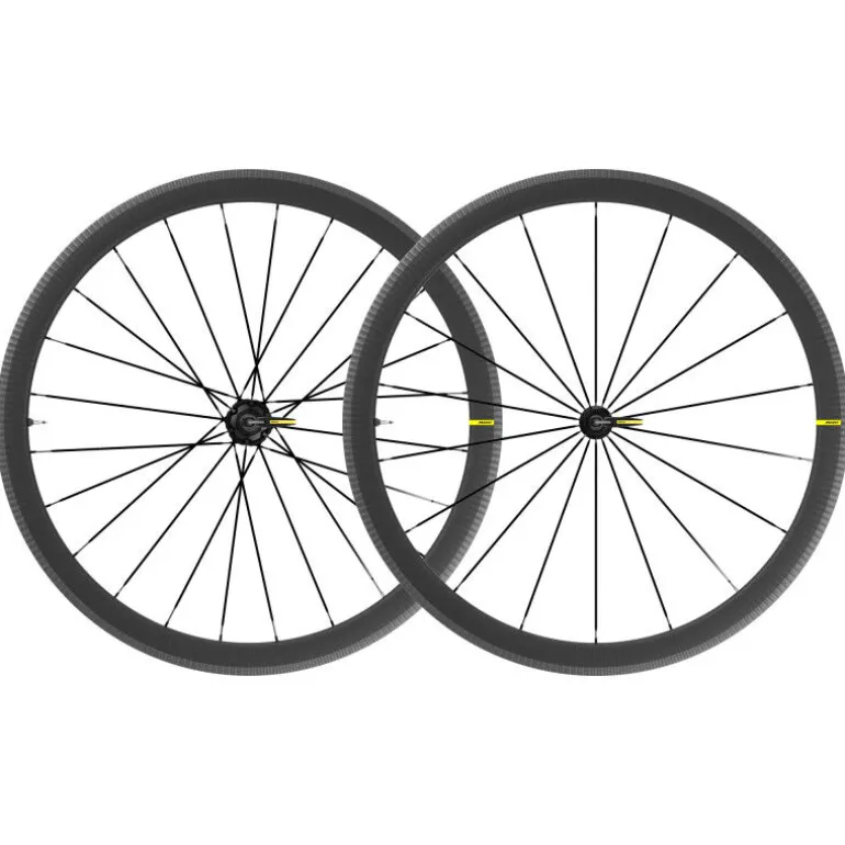MavicCosmic SL 40 | 9 x 100 / 130 mm - Paire de roues vélo de route