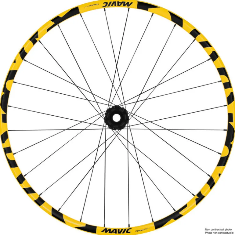 MavicDeemax DH Yellow 29 | 12 x 157 mm | 6 Trous - Roue arrière VTT 29"