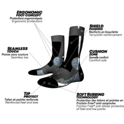 MonnetTrek Expert - Chaussettes randonnée