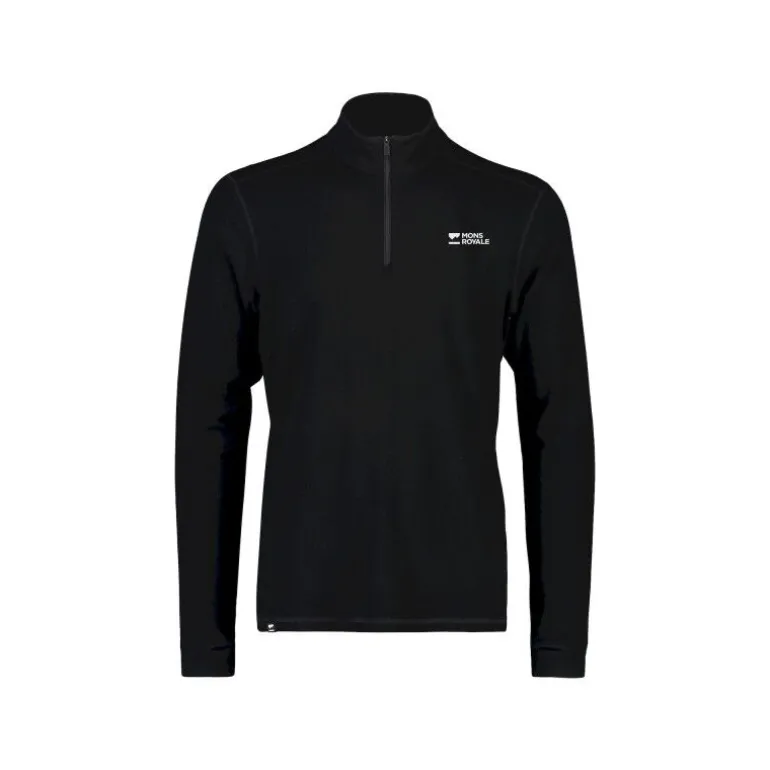Mons RoyaleCascade Merino Flex 1/4 Zip - Maillot thermique laine mérinos homme