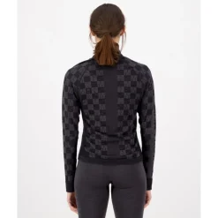 Mons RoyaleAscender Merino Seamless Mock Neck Long Sleeve - Maillot thermique laine mérinos femme