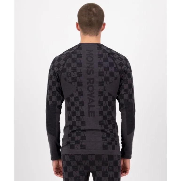 Mons RoyaleAscender Merino Seamless Long Sleeve - Maillot thermique laine mérinos homme