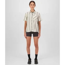 Mons RoyaleAT Merino Short Sleeve Shirt - Chemise en laine mérinos femme